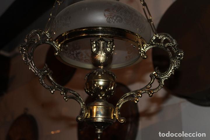 Antig&uuml;edades: lampara quigue de techo - Foto 2
