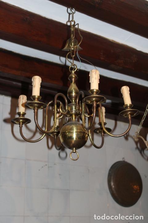 Antig&uuml;edades: lampata de techo estilo holandesa - Foto 3