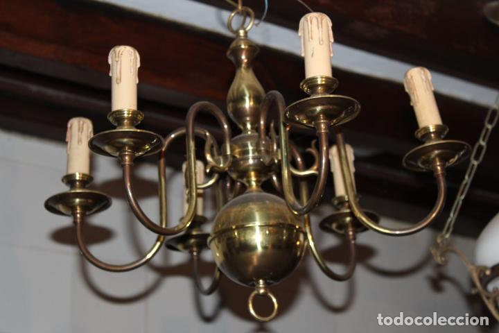 Antig&uuml;edades: lampata de techo estilo holandesa - Foto 1