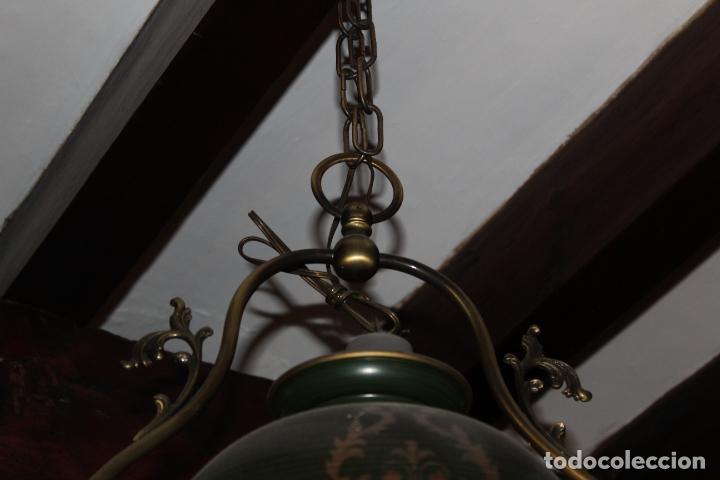 Antig&uuml;edades: lampata de techo tipo billar - Foto 4