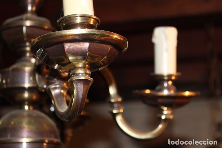 Antig&uuml;edades: lampata de techo tipo holandesa - Foto 2