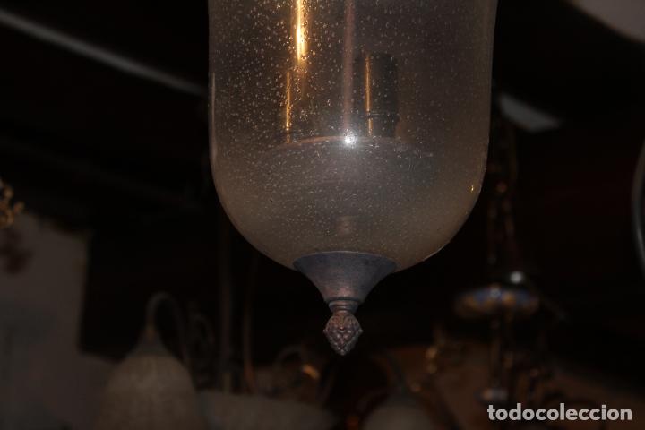 Antig&uuml;edades: farol de hierro de techo - Foto 5