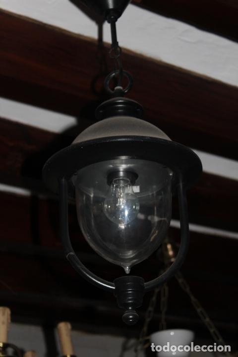 Antig&uuml;edades: farol de techo - Foto 1
