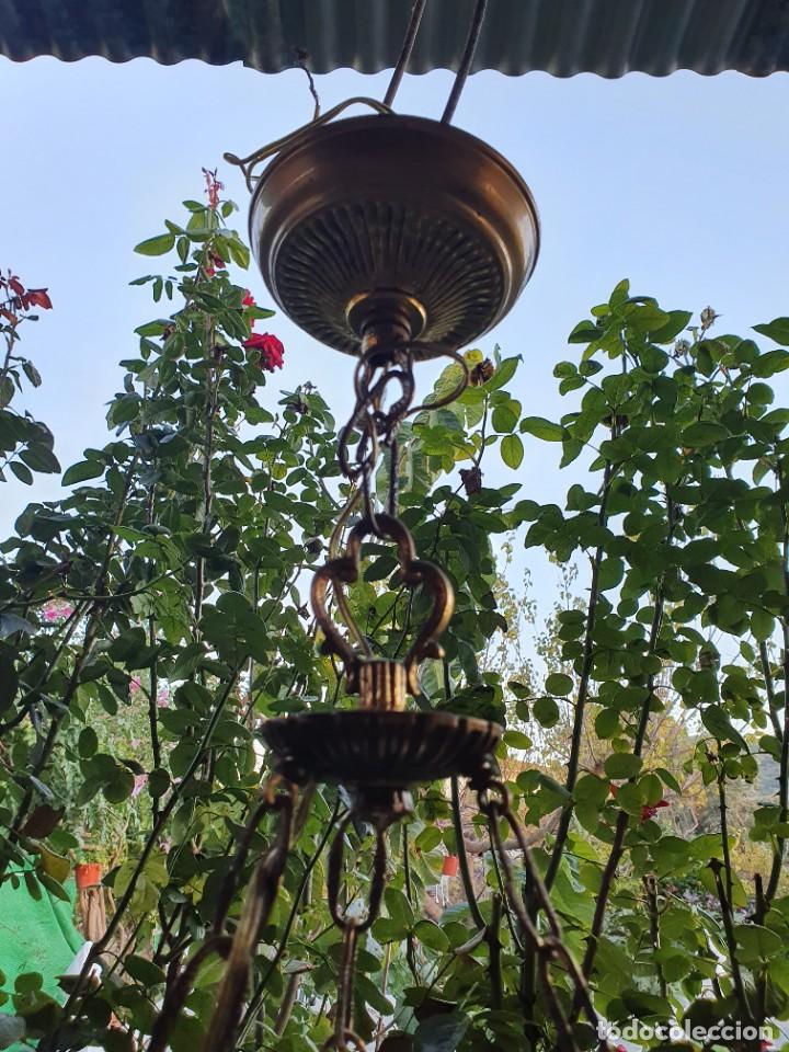Antig&uuml;edades: Antigua lampara - Foto 3