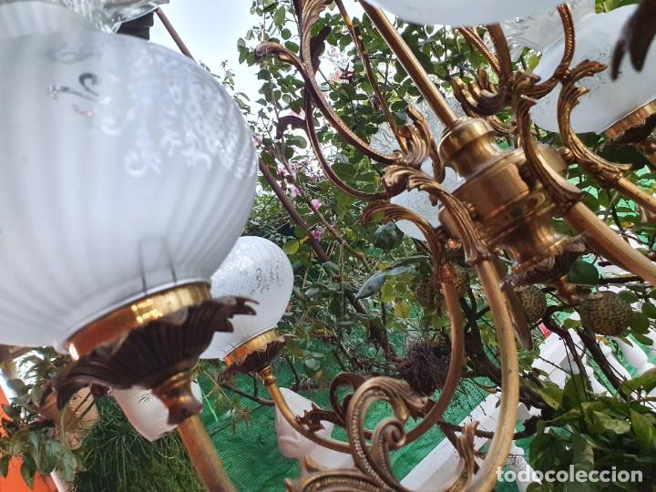 Antig&uuml;edades: Antigua lampara - Foto 4