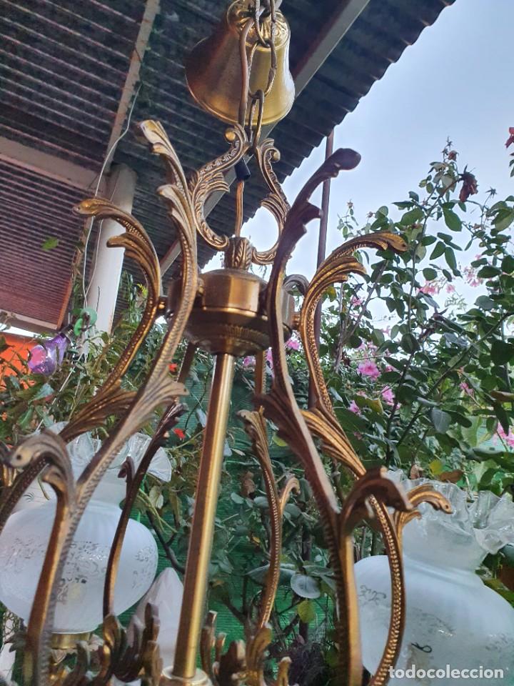 Antig&uuml;edades: Antigua lampara - Foto 6