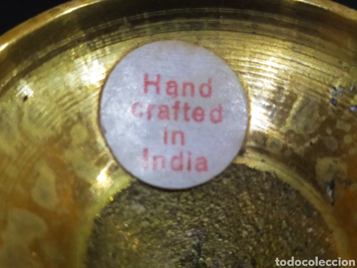 Antig&uuml;edades: Florero/Violetero mini de Lat&oacute;n. - Foto 5