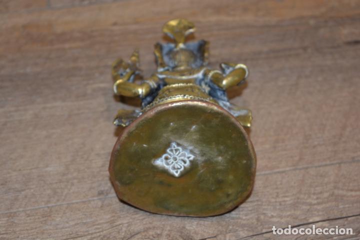 Antig&uuml;edades: FIGURA BRONCE GANESHA - Foto 3