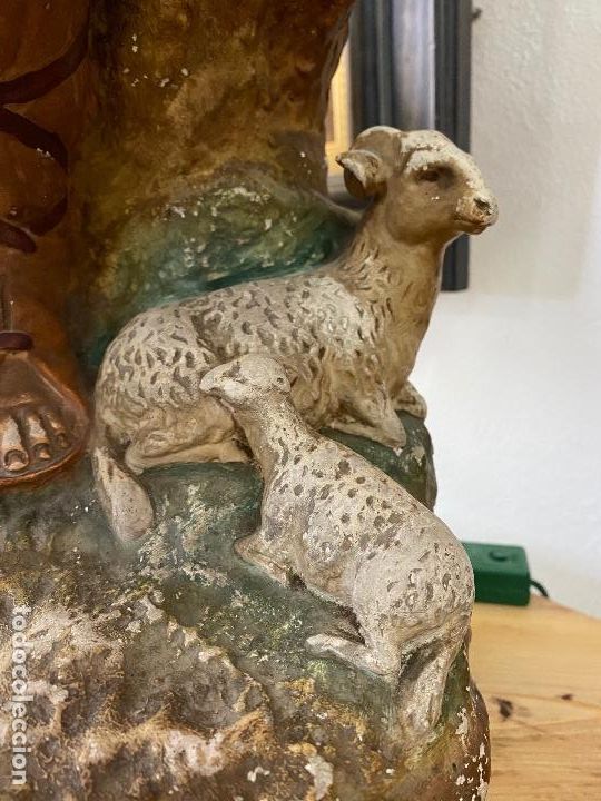 Antig&uuml;edades: Figura antigua de pastor - Foto 2