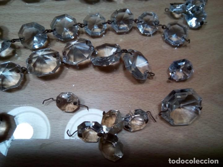 Antig&uuml;edades: * PENDELOQUES, COPENS PARA LAMPARA (Rf:LL-17/*) - Foto 1