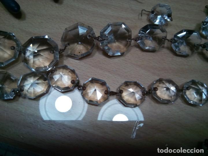 Antig&uuml;edades: * PENDELOQUES, COPENS PARA LAMPARA (Rf:LL-17/*) - Foto 3