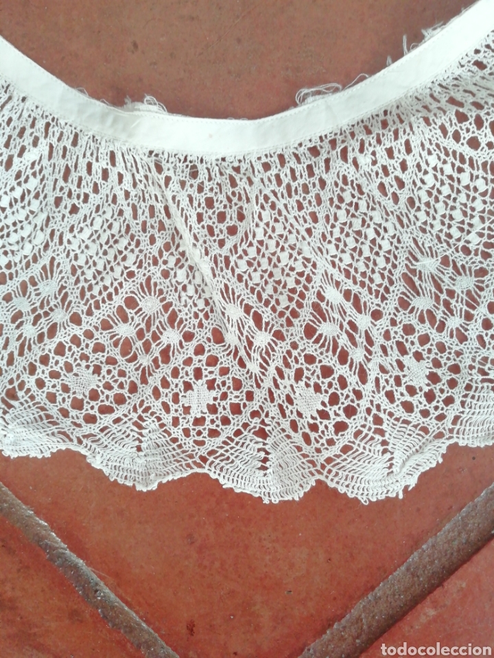Antig&uuml;edades: Cuello de encaje de bolillos - Foto 2