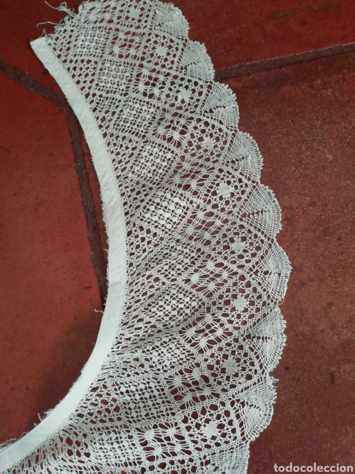 Antig&uuml;edades: Cuello de encaje de bolillos - Foto 3