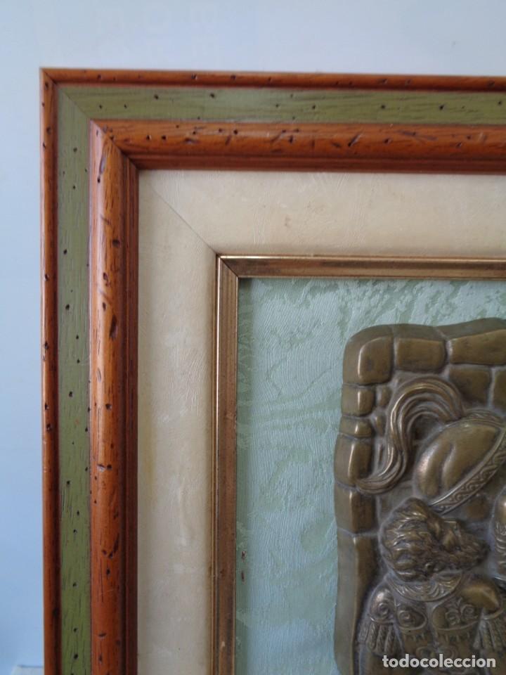 Antig&uuml;edades: &iexcl;&iexcl; CABALLERO MEDIAVAL , PLACA. !! - Foto 2