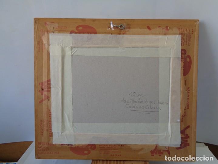 Antig&uuml;edades: &iexcl;&iexcl; CABALLERO MEDIAVAL , PLACA. !! - Foto 4