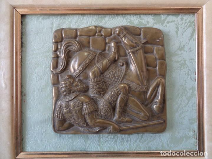 Antig&uuml;edades: &iexcl;&iexcl; CABALLERO MEDIAVAL , PLACA. !! - Foto 5