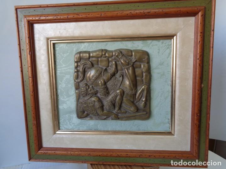 Antig&uuml;edades: &iexcl;&iexcl; CABALLERO MEDIAVAL , PLACA. !! - Foto 6