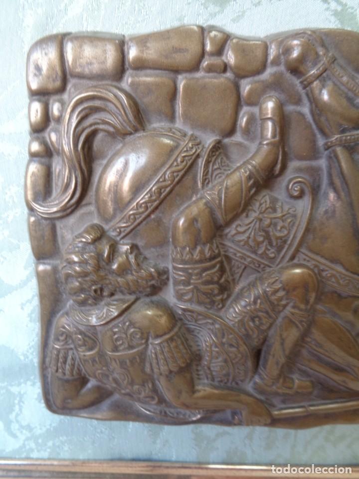 Antig&uuml;edades: &iexcl;&iexcl; CABALLERO MEDIAVAL , PLACA. !! - Foto 9