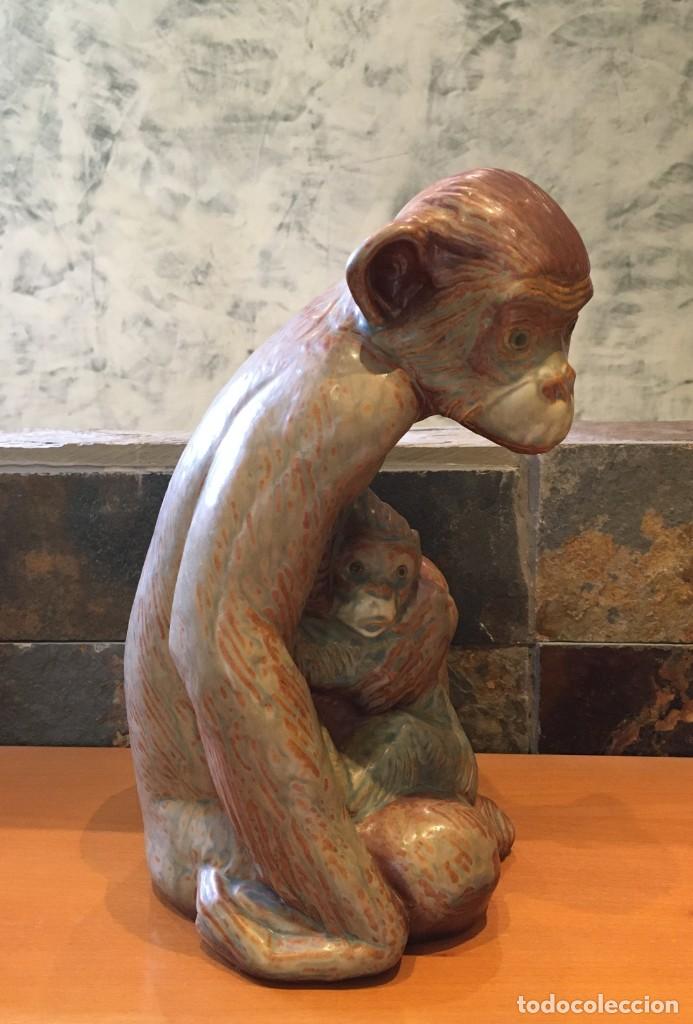 Antig&uuml;edades: LLADRO 2000 CHIMPANCE // MONKEY - Foto 4