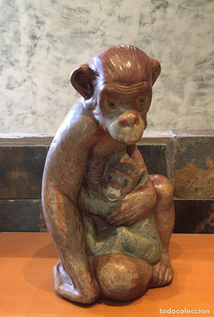 Antig&uuml;edades: LLADRO 2000 CHIMPANCE // MONKEY - Foto 5