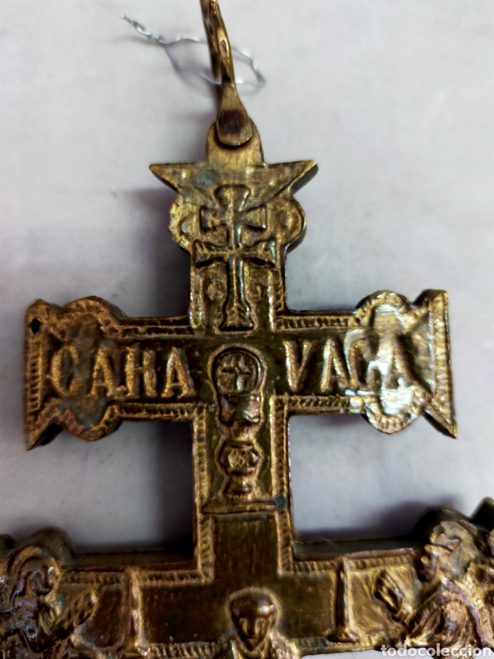 Antig&uuml;edades: CRUZ DE CARAVACA EN BRONCE. - Foto 11