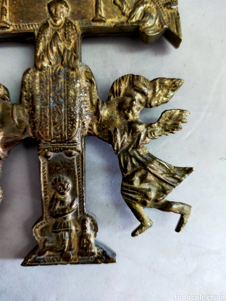 Antig&uuml;edades: CRUZ DE CARAVACA EN BRONCE. - Foto 15