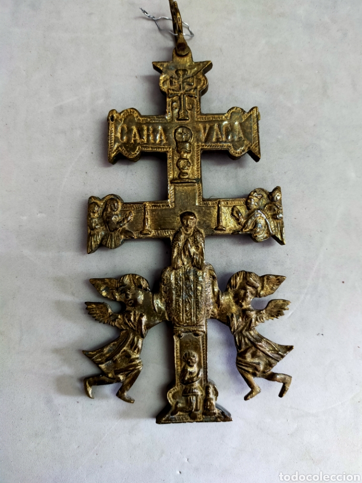 Antig&uuml;edades: CRUZ DE CARAVACA EN BRONCE. - Foto 16