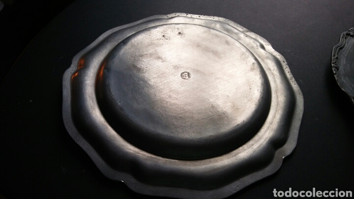 Antig&uuml;edades: Plato esta&ntilde;o - 92% - 27 cm - Foto 2