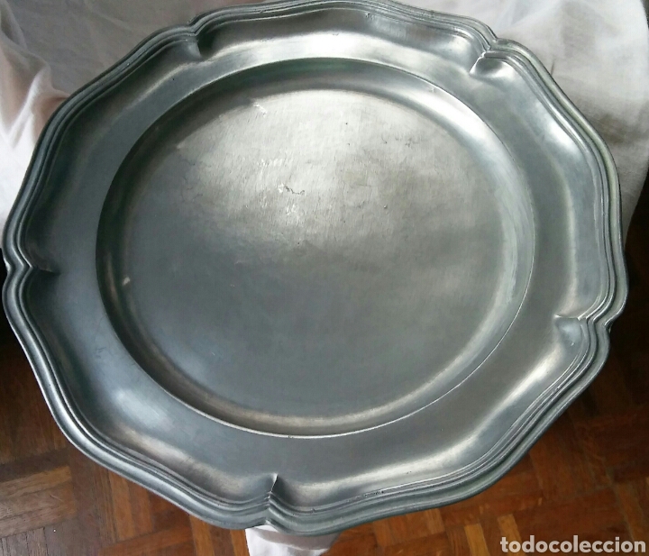 Antig&uuml;edades: Plato esta&ntilde;o - 92% - 27 cm - Foto 7