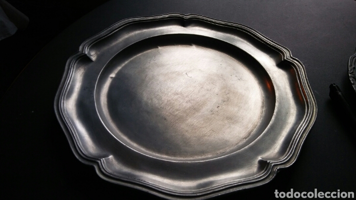 Antig&uuml;edades: Plato esta&ntilde;o - 92% - 27 cm - Foto 1