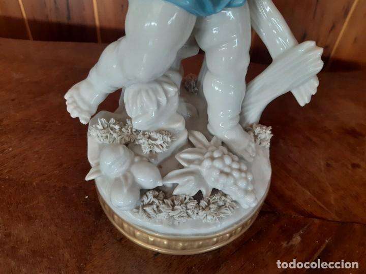 Antig&uuml;edades: ANTIGUA FIGURA DE ALGORA DE 26 CM.DE ALTA - Foto 2