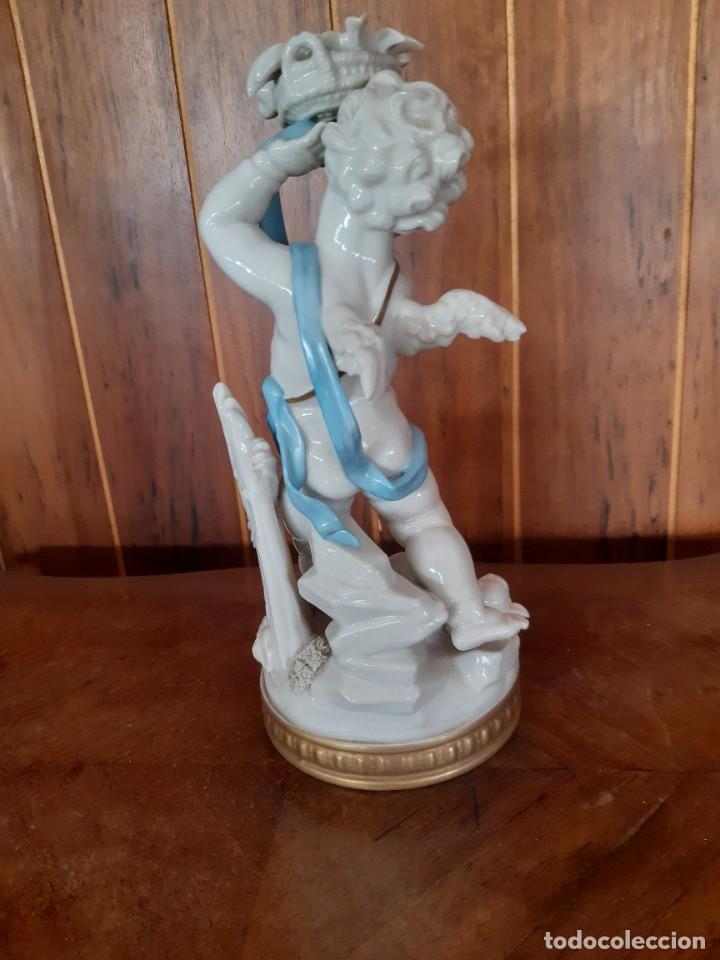 Antig&uuml;edades: ANTIGUA FIGURA DE ALGORA DE 26 CM.DE ALTA - Foto 4