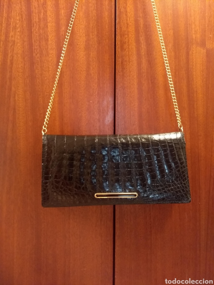 Antig&uuml;edades: Bolso de cocodrilo - Foto 2