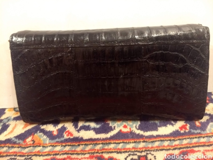 Antig&uuml;edades: Bolso de cocodrilo - Foto 4