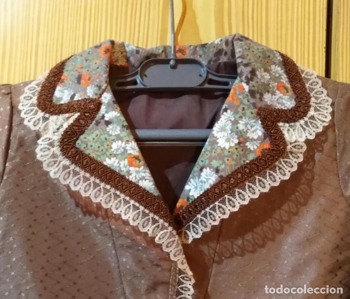 Antigüedades: VD 51 Traje / Vestido con chaqueta i complemento bolso - Niña - Artesanal - Idóneo disfraz, teatro.. - Foto 10 - 228881290