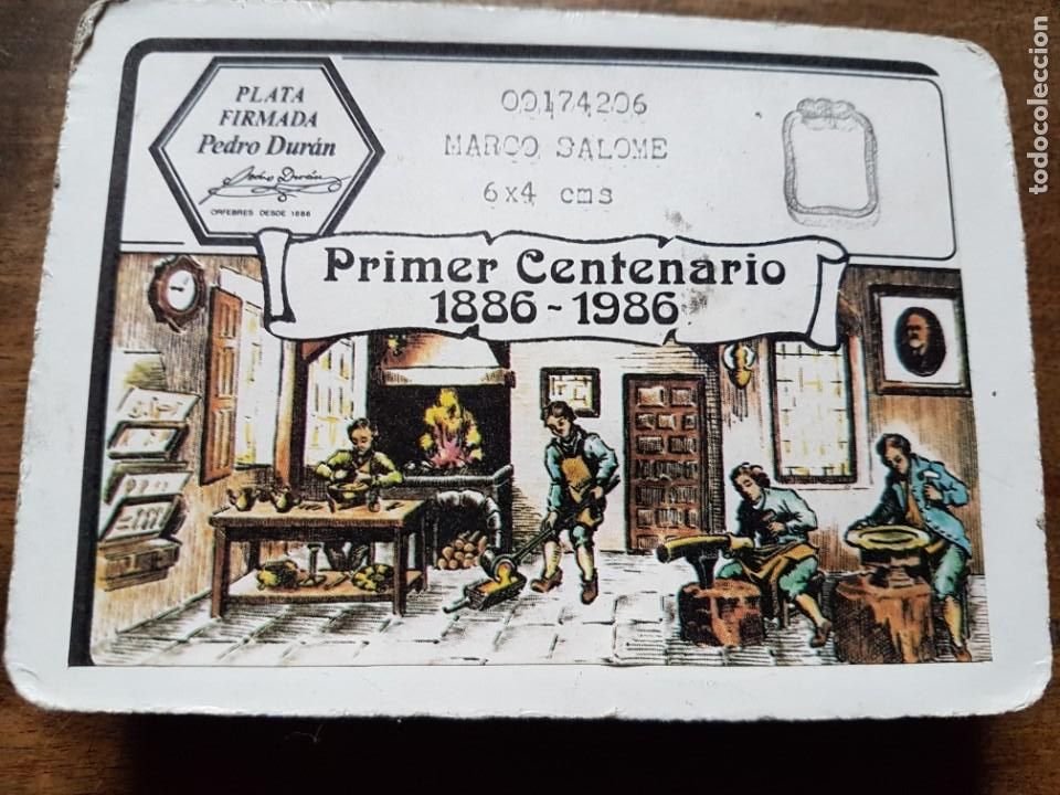 Antig&uuml;edades: Marco plata Pedro duran - Foto 2