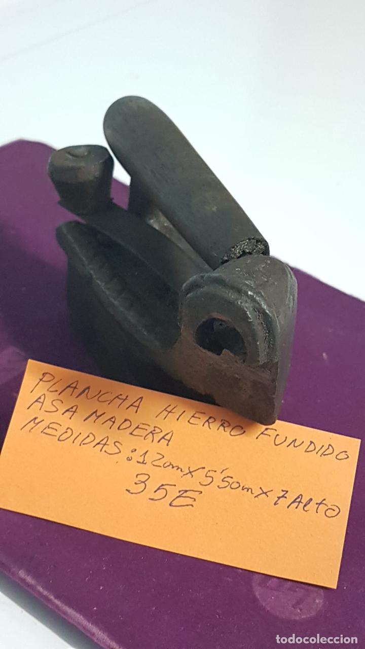 Antig&uuml;edades: Plancha de hierro fundido - Foto 7