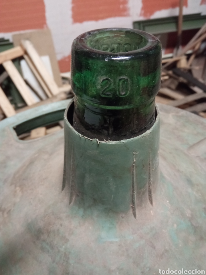 Antig&uuml;edades: Garrafon o damajuana de 20 l - Foto 2