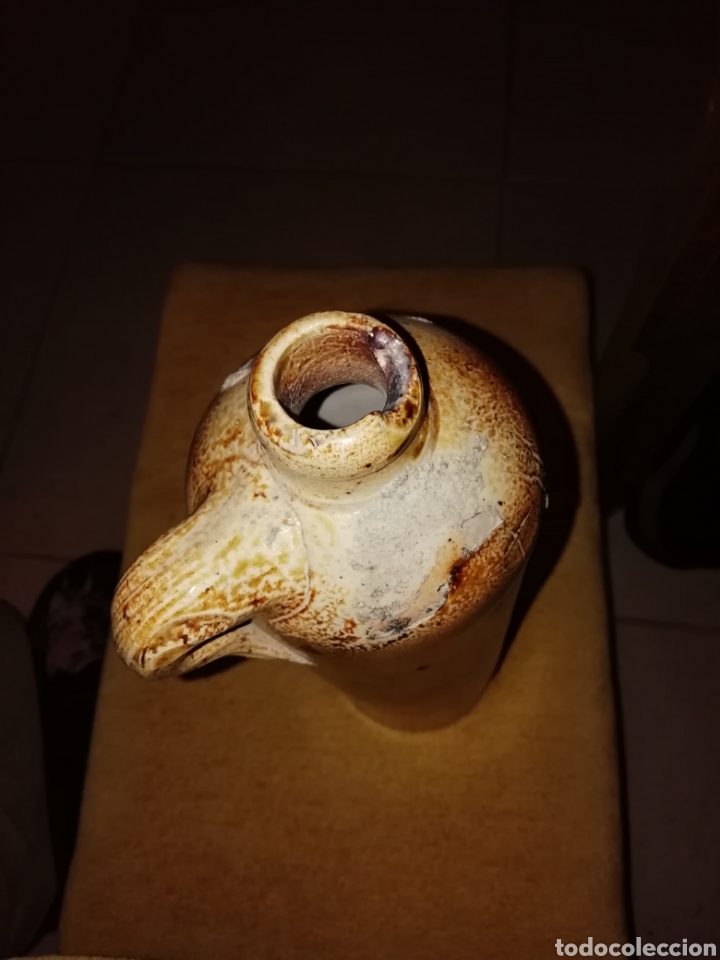 Antig&uuml;edades: Botella de Ginebra de barro - Foto 2