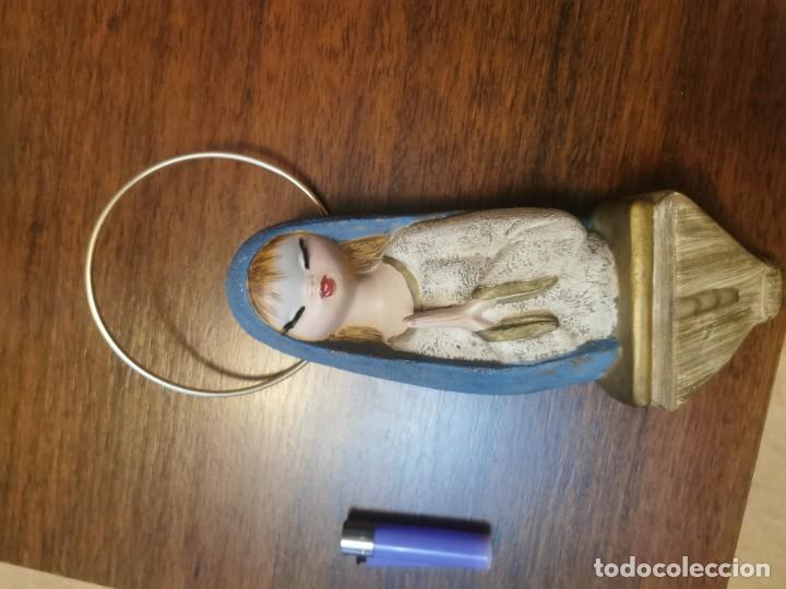 Antig&uuml;edades: Virgen de terracota con pesta&ntilde;as de mirete - Foto 1