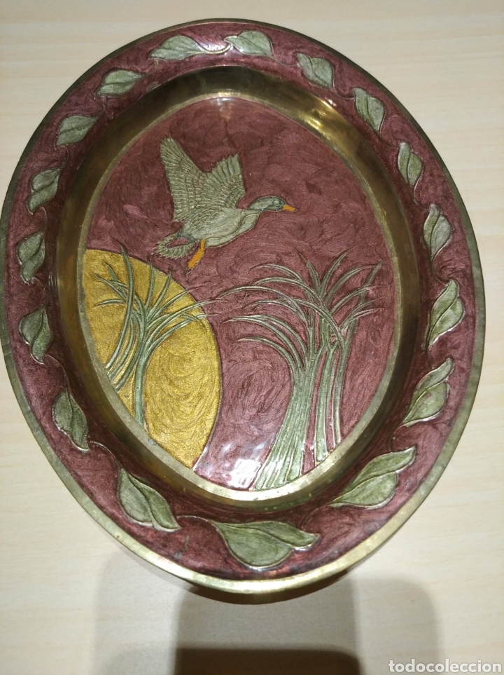 Antig&uuml;edades: Bandeja de bronce, Casa Tilia - Foto 1