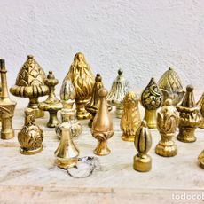 piñas de bronce latón y alpaca ornamentos para - Compra venta en ...