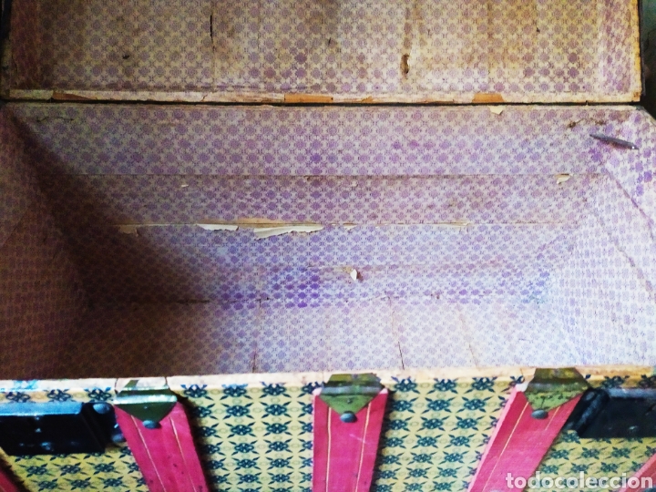 Antig&uuml;edades: Arc&oacute;n/Ba&uacute;l antiguo. Para restaurar. - Foto 6