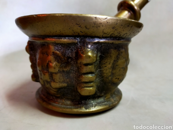 Antig&uuml;edades: ALMIREZ O MORTERO DE BRONCE - Foto 3
