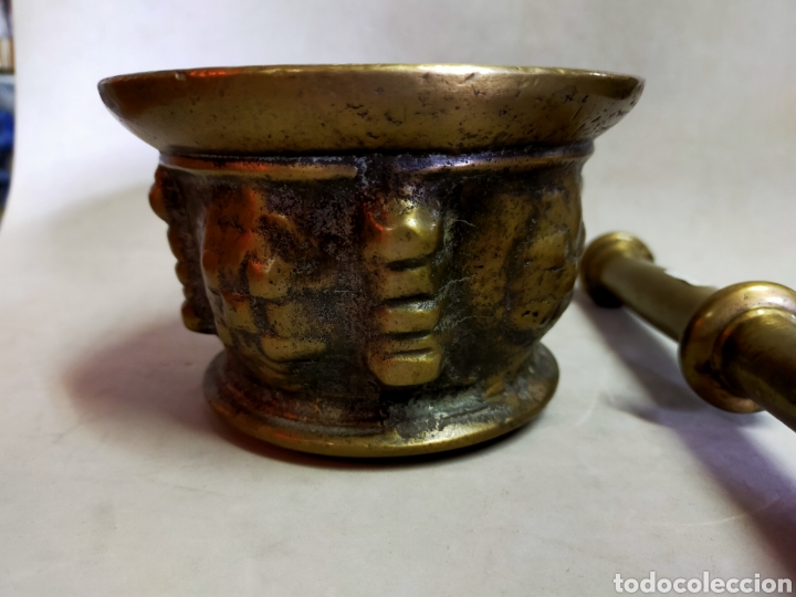 Antig&uuml;edades: ALMIREZ O MORTERO DE BRONCE - Foto 5
