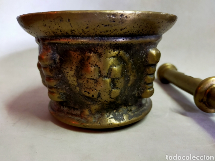 Antig&uuml;edades: ALMIREZ O MORTERO DE BRONCE - Foto 6