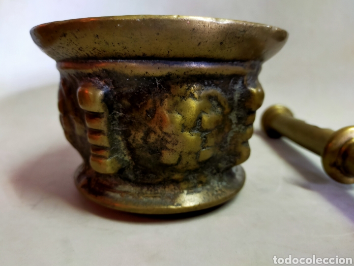 Antig&uuml;edades: ALMIREZ O MORTERO DE BRONCE - Foto 7