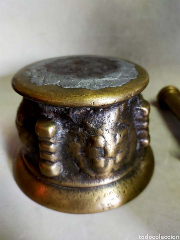 Antig&uuml;edades: ALMIREZ O MORTERO DE BRONCE - Foto 11