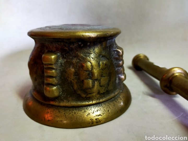 Antig&uuml;edades: ALMIREZ O MORTERO DE BRONCE - Foto 12