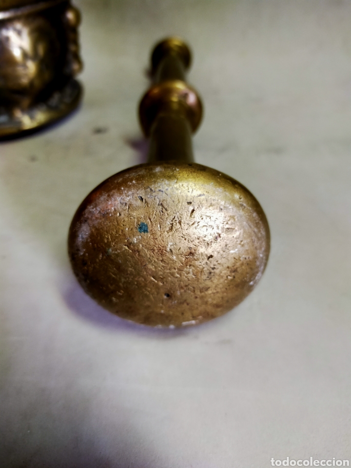 Antig&uuml;edades: ALMIREZ O MORTERO DE BRONCE - Foto 14